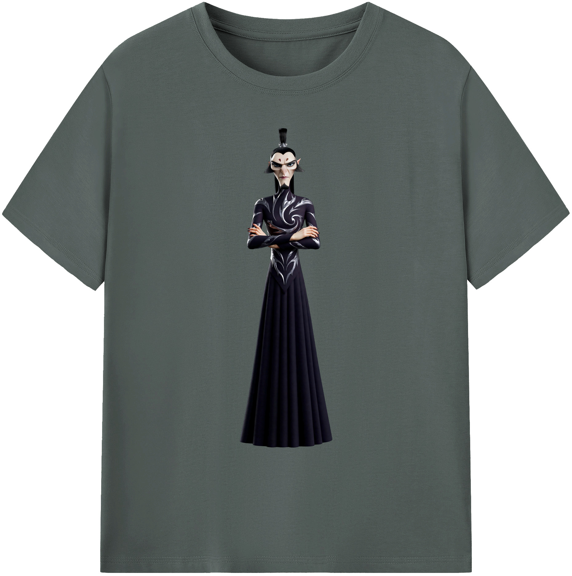 （画像用） Ne Zha 2 ナタ 魔童の大暴れ 綿100％ メンズ半袖Tシャツ｜肌触りやわらか＆通気性